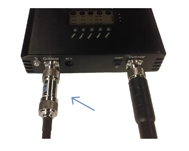 Signal attenuator 20 dB for 4G repeater