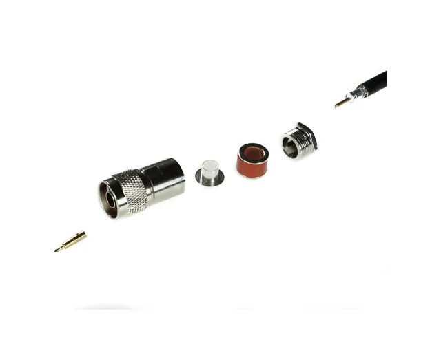 N Male 7-D connector